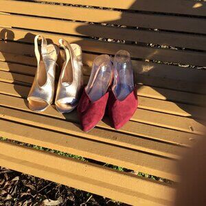 2 Pairs Of A NEW DAY Size 8 new shoes